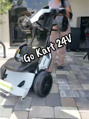 #TikTokshopbacktoschool #gokart #kids #electriccar @Aosom LLC 