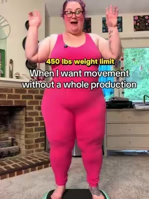I’ve had this vibration plate from Hotwave for almost 2 years! I never want to be without it. *This is my personal experience using the vibration plate. #vibrationplate #plussize #plussizefitness #circulation #TikTokshopbacktoschool 