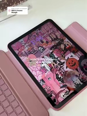Replying to @paula ୨୧ Paula I found one for you that is less, check it out :)  #keyboardasmr #asmrsounds #keyboardcase #techfinds #christmasgift   affordable iPad case, iPad accessories 