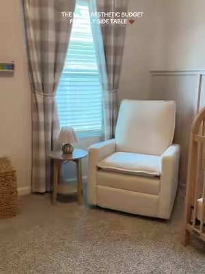 I got 2 & put the other in my guest bedroom 🫶🏼 #nursery #pregnant #endtable #Home #homedecor 