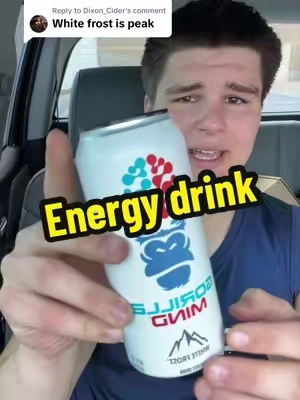 Replying to @Dixon_Cider white gummy bear is still peak imo #energydrink #energydrinkreveiw #gorillamind #gorillamindenergydrink #tastetest @Gorilla Mind 
