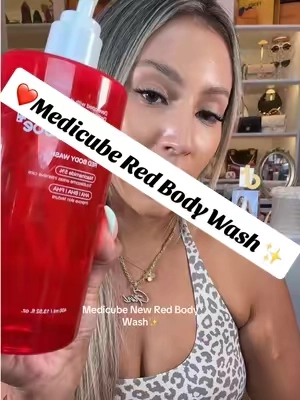 ❤️🧴Medicube New Clarifying Body Wash🤯#medicube #medicuberedbodywash #acnecare #bodyacne #TikTokshopbacktoschool  Posted on 08/24/2026 | Prices & promos were accurate at time of posting but may change. This is my personal testimony. Results may vary. @medicube US Store 