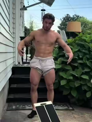 You will never understand until you try a slant board…  #slantboard #homeworkout #mobilitytraining #legday #fitnessequipment 