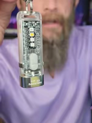 The Nicron K11 Pro packs a ton into a tiny keychain light! 🔦 550 lumens, RGB, UV, green laser, magnetic mounting, and USB-C rechargeable. Definitely a handy little EDC light!

#Nicron #EDC #Flashlight #EverydayCarry #EDCGear 