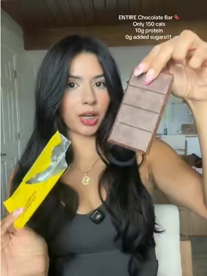 tastes just like a CRUNCH chocolate bar but with 10g protein 0 added sugar 