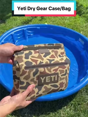 I had to test it… @YETI #yeti #drybag #waterpoofbag 