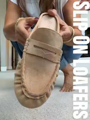 ~Run true to size~ #loafers #sliponshoes #pennyloafers #fallshoes #sliponmules 