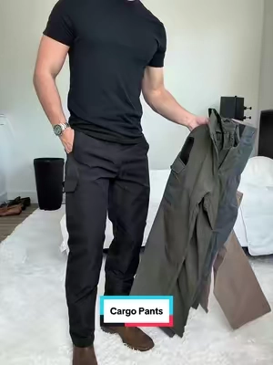 These cargo work pants for those prices are actually crazy #menswear #mensstyle #mensworkpants #menspants 