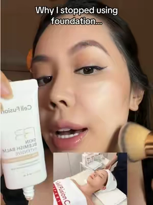 Ever since I started using this, my skin looks less red and irritated, and I don’t break out anymore. I stopped wearing foundation every day and switched to this Cell Fusion C BB Cream as my daily coverage and looks like skin. @Cell Fusion C Global #cellfusionc #bbcream #koreanskincare #koreanglassskin #koreanmakeup 