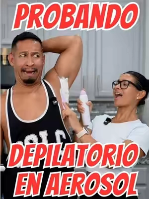 Probando El Depilatorio 🦵🏻 En Eerosol🧴 Mas Viral De La Redes 🔥 @Yesminvanessa  Video de: @Taty🇨🇺💍 