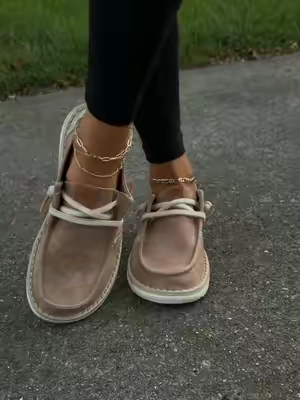 The perfect neutral colors! And so comfy @HeyDude #heydude #heydudeshoes #comfyshoes #tiktokshopcreatorpicks #TikTokshopbacktoschool 