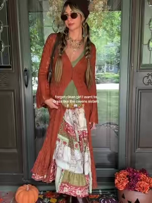 Obsessed over this look 🍂  #fall#witchy#OOTD#styleinspo 