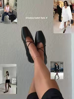 The most elegant ballet flats @Coutgo  #balletflats #womensshoes #fallshoes #cuteshoes #chicoutfit 