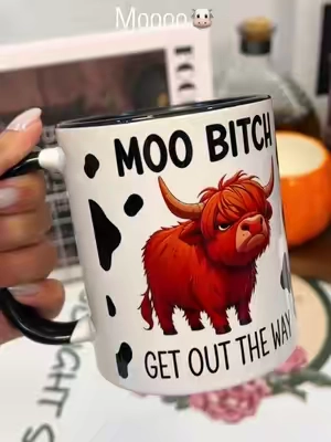 Moo bitc, get out the way 🐮☕️#tiktokshopsummersale #movebitgetouttheway #coffeemug #officelife #fyp
