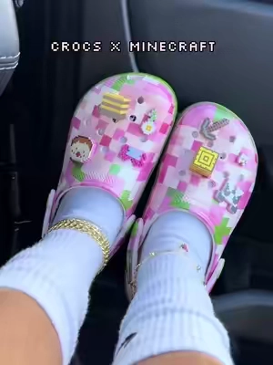 #crocs #minecraftcrocs #pinkminecraftcrocs 