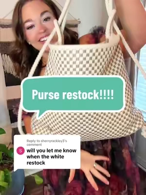 Replying to @sherryrackley3 restocked!!!!! #bigpurse #checkerboard #whatsinmypurse @rainbowaffiliates 