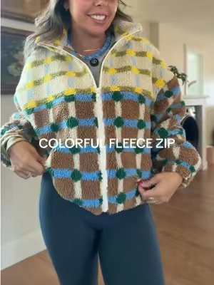 these colors!!!! my new favorite fleece zip up from @Cider USA #tiktokshopcreatorpicks #cider #fleecejacket #falljackets #sherpajacket 