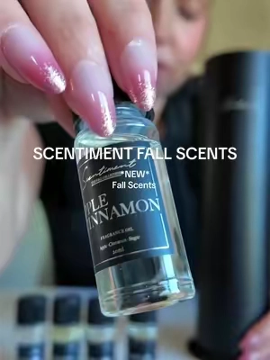 New fall scents just dropped from Scentiment 👀 