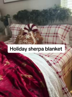 the Christmas bedding that sold out in October last year is back & better 🎁 #christmasbedding #christmas @CGK Linens 
