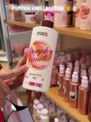 #vspink #bodylotions #pumpkinvanilla 