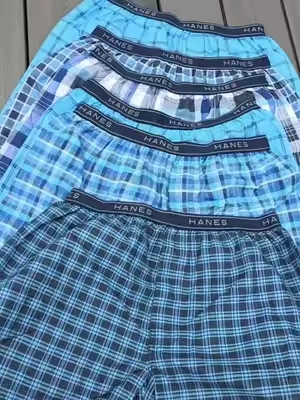 Ropa interior bóxer Hanes para hombre OFICIAL Cuadros que absorben la humedad, paquete de 6, ajuste cómodo, tela elástica suave, transpirable. #underwear #men #boxer #tiktokshopcreatorpicks #tiktokshopholidayhaul 