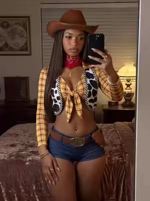 #cowboy #halloween #halloweencostume #OOTD #cowgirl 💗 