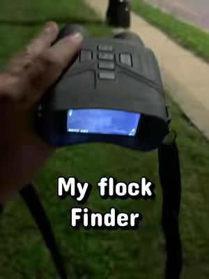 I use night vision infrared binoculars to find flock cameras! #nightvisionbinoculars #infrared #nightvision #flockcameras #flockcamera 
