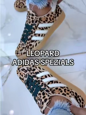 Leopard Adidas Spezials 🔥 #adidas #adidasspezials #adidashandballspezial #leopardadidas #TikTokshopbacktoschool @Fly Kicks @adidas 