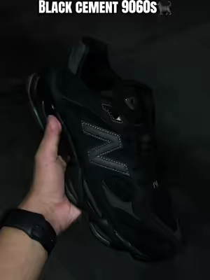 New balance 9060 black cement!😍😍 #shoegame #comfyshoes #newbalance9060 #TikTokshopbacktoschool #blackshoes gifts for
