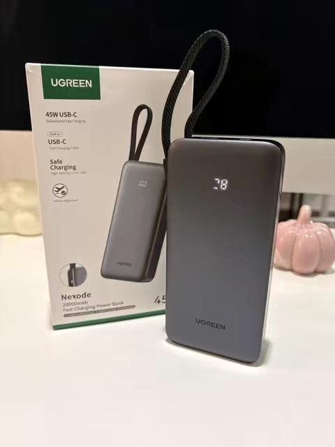 Perfect for Honkai: Star Rail fans! This 10000mAh portable charger comes with a built-in cable, 55W fast charging. Lightweight and travel-friendly. Never run out of battery on-the-go. Grab yours now! #UGREEN #powerbank #HonkaiStarRail #TikTokshopbacktoschool #newarrival 