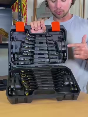 This might be the nicest set of wrenches I’ve seen😳