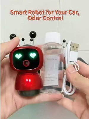 Smart Robot for Your Car, Odor Control #tiktokshopcreatorpicks #robots #olores #carros #autos 