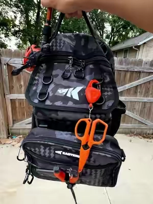 Tackle box + Backpack = PERFECTION #kastking #fishingbackpack #fishing #TikTokshopbacktoschool  #creatorsearchinsights 