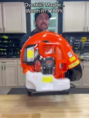 This is the Big Boy! #tiktoksummersale #leafblower #leafcleanup #yardwork #fallleaves🍁🍂 
