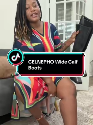 THICK CALF GIRLIESSSS 👢🙌🏾 because why is finding a cute knee-high boot that actually fits the calf a whole JOB?! 😭 I had to put these to the test and BABY… they passed. Extra room/stretch around the calf, cute square toe AND a manageable chunky heel. Fall outfits are about to EAT. 🍂🤎 #TikTokshopbacktoschool #tiktokshopcreatorpicks #fallboots #widecalfboots #boots 