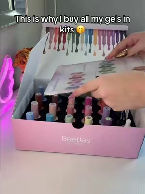 Moonlight Serenade 🌙✨ 20 full-size gels + all the essentials for about $3.58 each?! Such a good deal 😭💅 TTS EXCLUSIVE @BeetlesGelPolish #diynails #nailkit #affordablenails #gelpolish #cutenails 