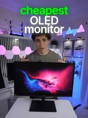 The CHEAPEST 240Hz OLED monitor you can buy - The HyperX Omen OLED 27” 1440p #monitor #oled #hyperx #1440p #qdoled 