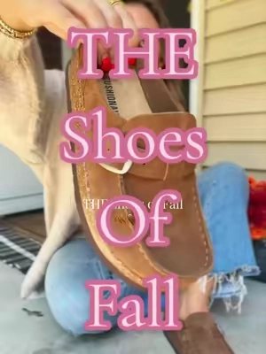 These clogs from @Cushionaire are literally everything! Definitely gonna be THE shoes of fall!  #clogs #fallshoes #suedeclogs #cushionaire #tiktokshopcreatorpicks 