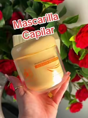 Respuesta a @yanilaguajira Mascarilla capilar Aomimegel con colágeno y aceite de argán: enriquecida con queratina, sin siliconas ni alcohol. Tratamiento acondicionador profundo que ayuda a nutrir, suavizar y controlar el frizz, ideal para cabello rizado, seco o dañado. @Aomimegel USA #backToSchool #TikTokshopbacktoschool #tratamientosparaelcabello #hairmask 