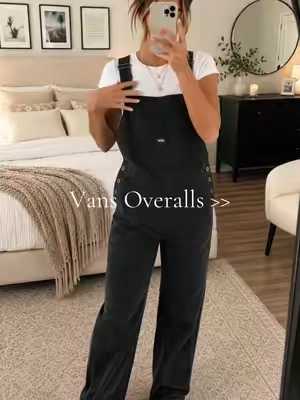 Vans overalls 🖤