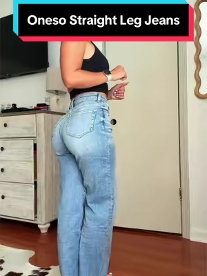 A 24 is perfect for me to wear all day and no irritation  #tiktokshopcreatorpicks #TikTokshopbacktoschool #backtoschoolshopping #jeans #straightjeans 