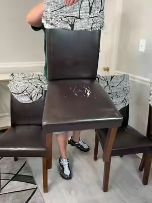 Fundas para sillas con estampado floral Natural Art, fundas para sillas de comedor, desmontables у lavables, elásticas y a prueba de polvo para el comedor #DiningChairProtectors #DiningChairCover #TikTokShopCreatorPicks #TikTokShopSummerSale #TikTokshopbacktoschool  