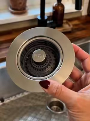 Kitchen Upgrade: Anti-clog, Odor-proof, and Easy to Clean. #KitchenGadgets #SinkStrainer  #KitchenHacks #HomeImprovement #LifeHacks2026