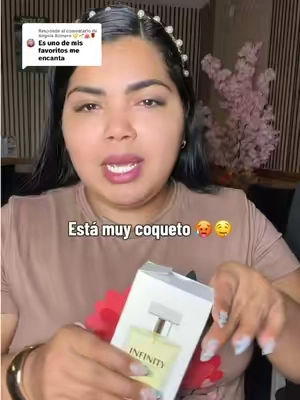 Respuesta a @Angela Romero 💛🌱🛍️🌹 #infinity #perfumesparamujer #fraganciasfemeninas #mysscents  #women 
