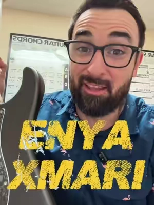 A guitar for any skill level at a beginner price! #showyourenya #XMARIguitar #TikTokshopbacktoschool #enyatravelguitar @ENYAMUSICOfficialFlagship @Vibe Tribe 