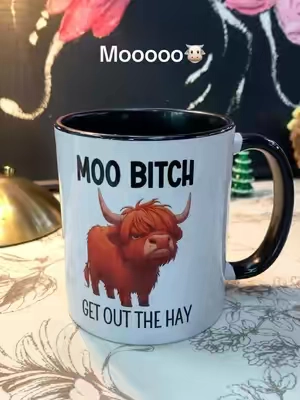 Moo bitc, get out the way 🐮☕️#tiktokshopsummersale #movebitgetouttheway #coffeemug #officelife #fyp