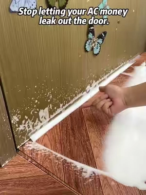 Stop cooling the neighborhood, bro! 🥵 
 Lock the AC in and keep bugs out with this weather stripping. 
 Dummy-proof 2-minute install. 
 Flash sale + FREE shipping right now! Grab yours below 👇🛒 
 #homehacks #weatherstripping #savingmoney #dadhacks #diyhome
