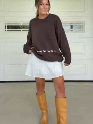 I’m 5’3 wearing a size medium in everything 🤎 #falloutfits #falloutfitinspo #falltransitionoutfit #fallstyle #fallfashioninspo 