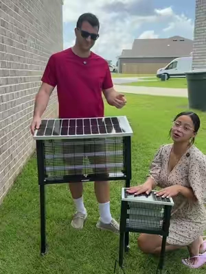 I wish I went straight to the big one, this one lasts way longer! #solarbugzapper #bugzapper #bugrepellent 