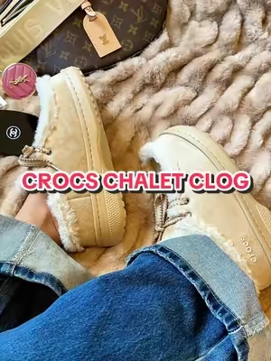 Crocs NEW Chalet Clog @Crocs  #crocs #crocsnewarrivals  #crocschalet #clogs #slippers